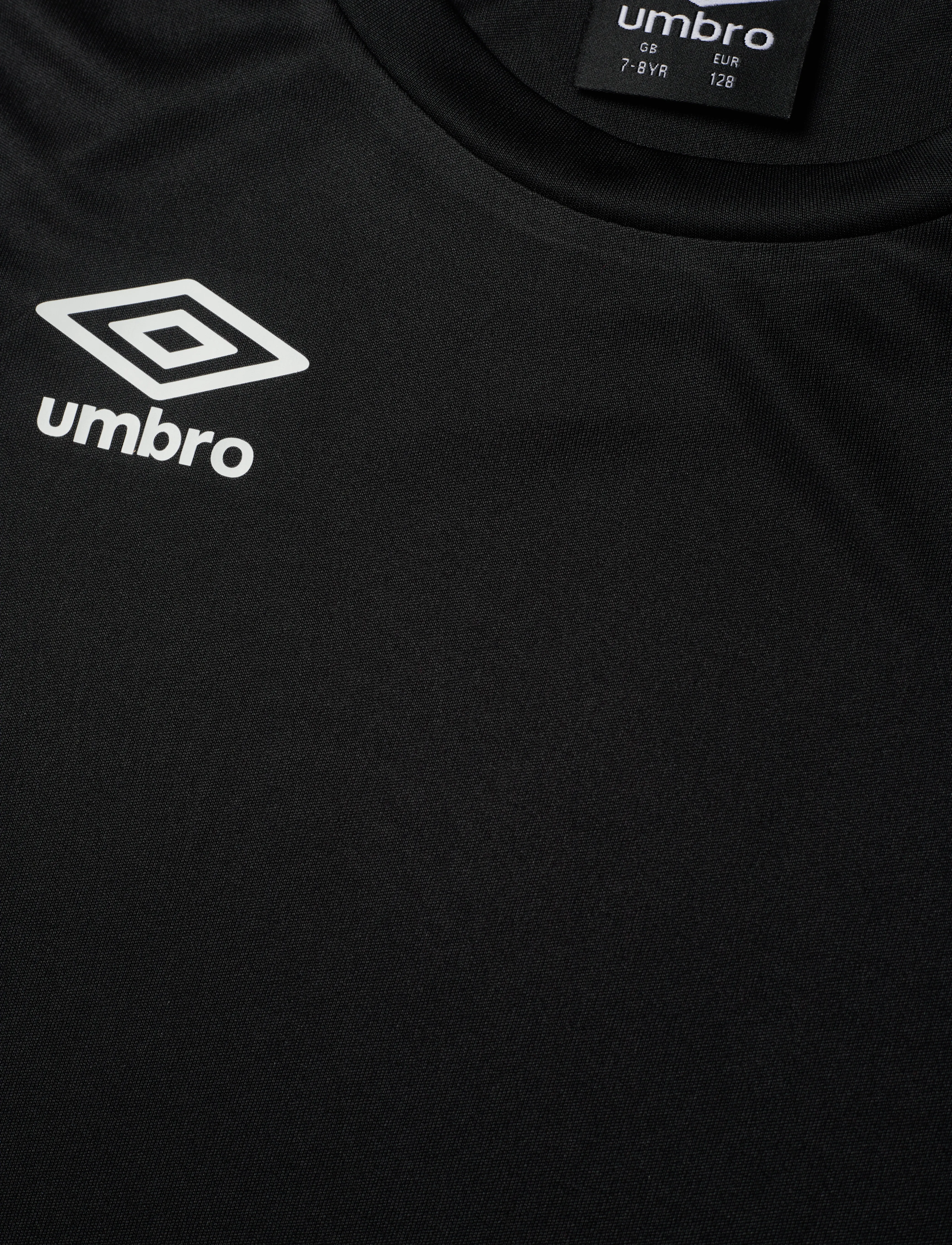 Umbro - Liga SS Jersey Jr - kurzärmelige - black - 2