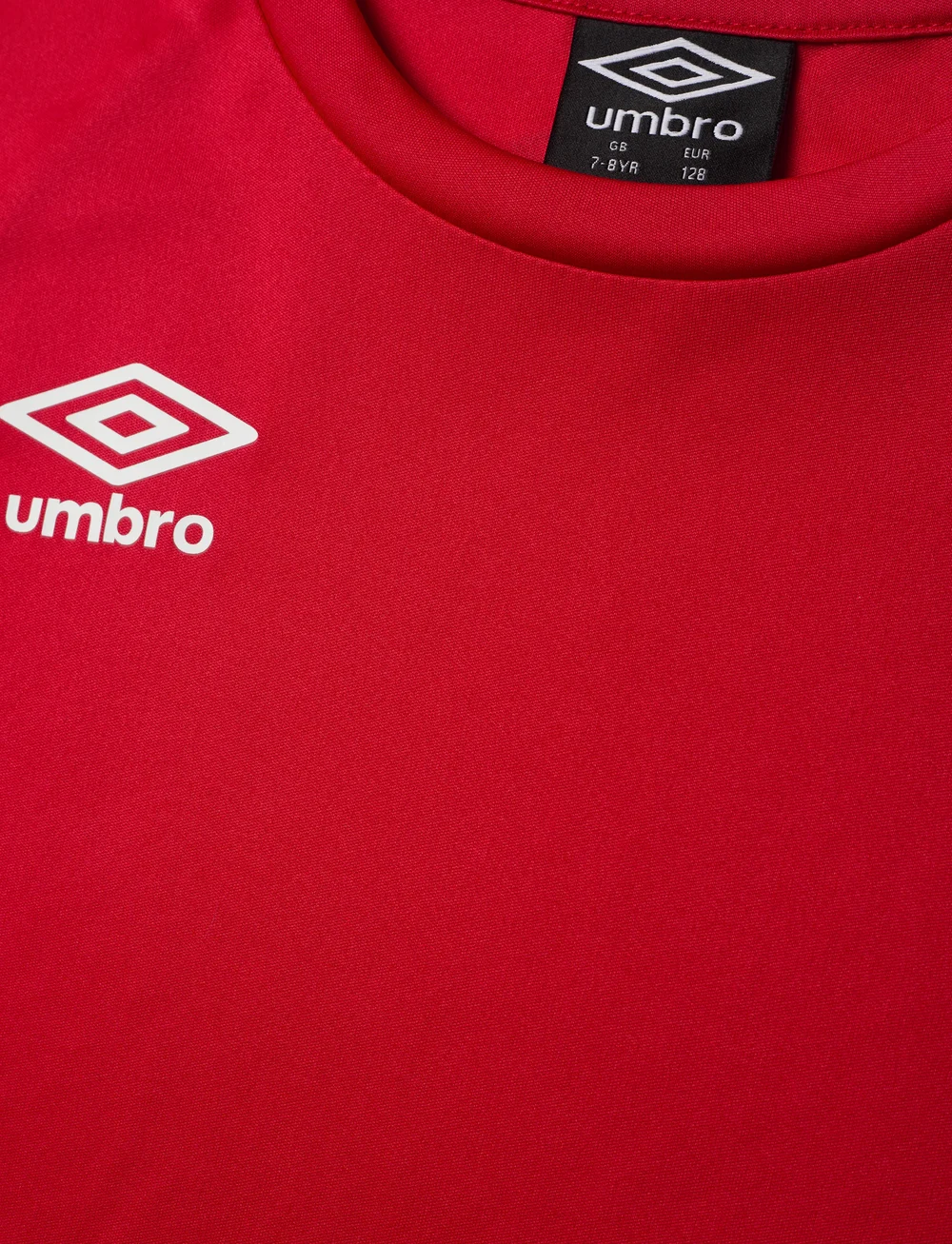 Umbro - Liga SS Jersey Jr - kortærmede t-shirts - red - 2