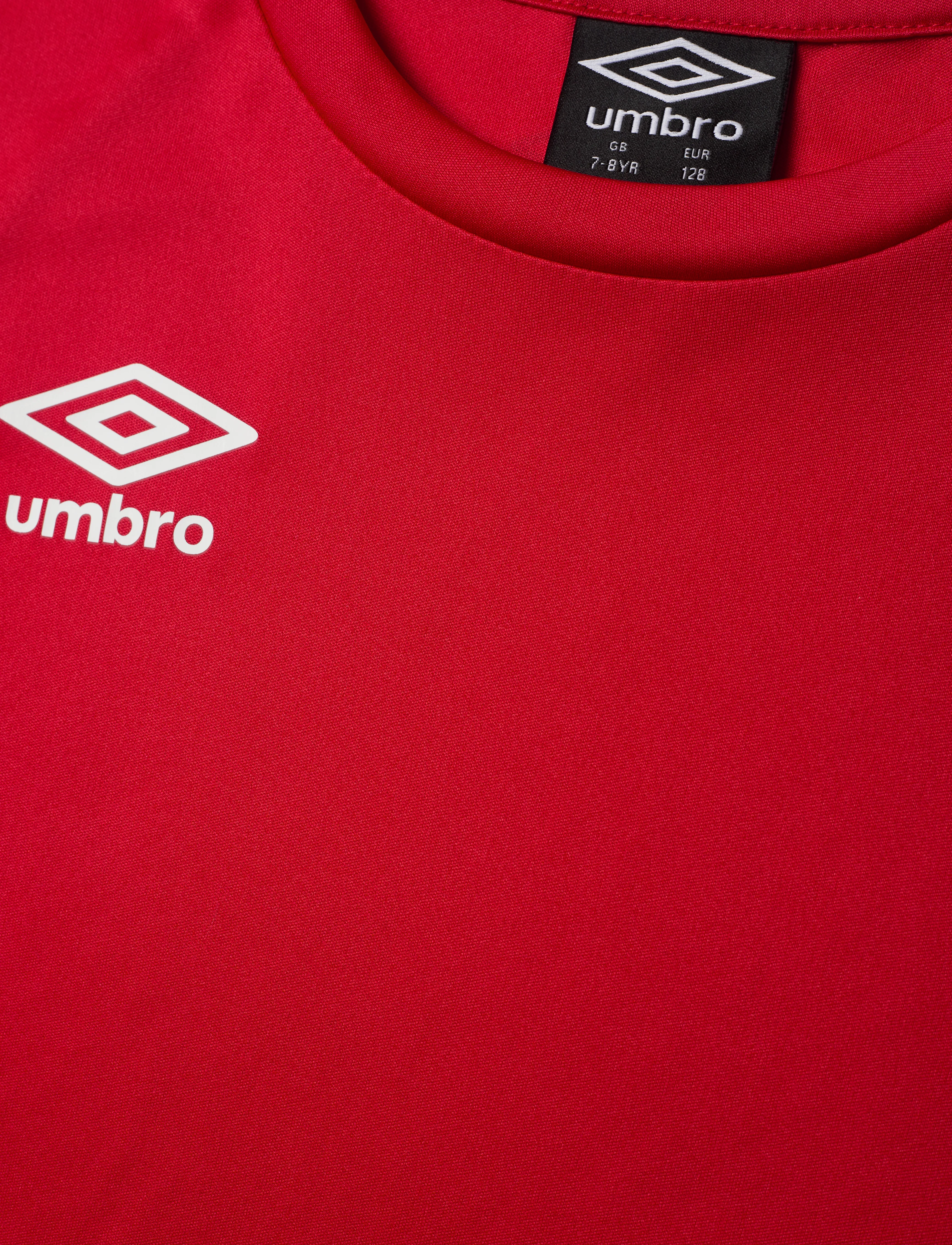 Umbro - Liga SS Jersey Jr - kortärmade t-shirts - red - 2