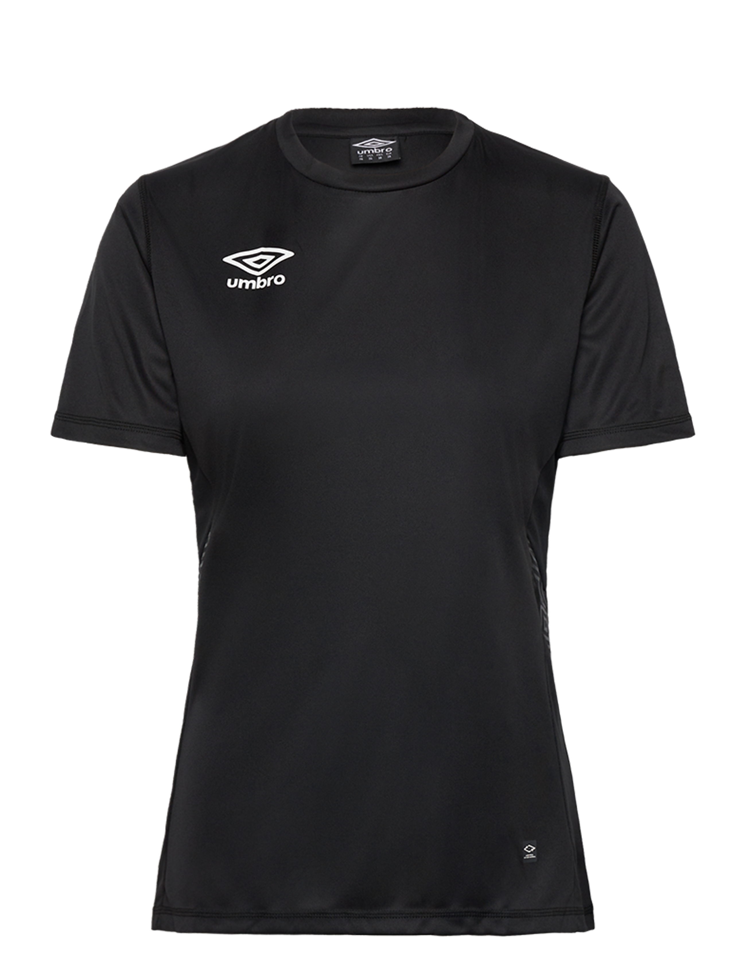 Umbro Liga Ss Jersey W, Kvinder, Kortærmet Trøje, Sort, Str: 42