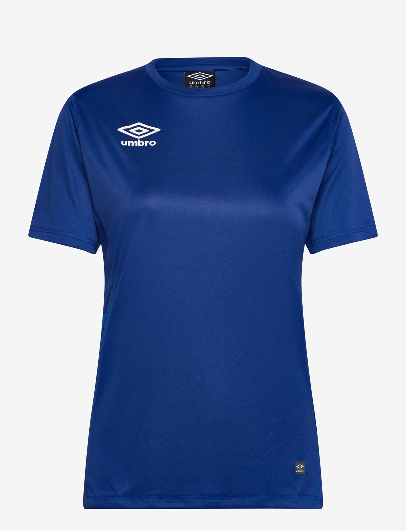 Umbro Damen Kurzarm-Jersey Mit Knopfleiste – Retro-Print, Weicher Polyester-Interlock