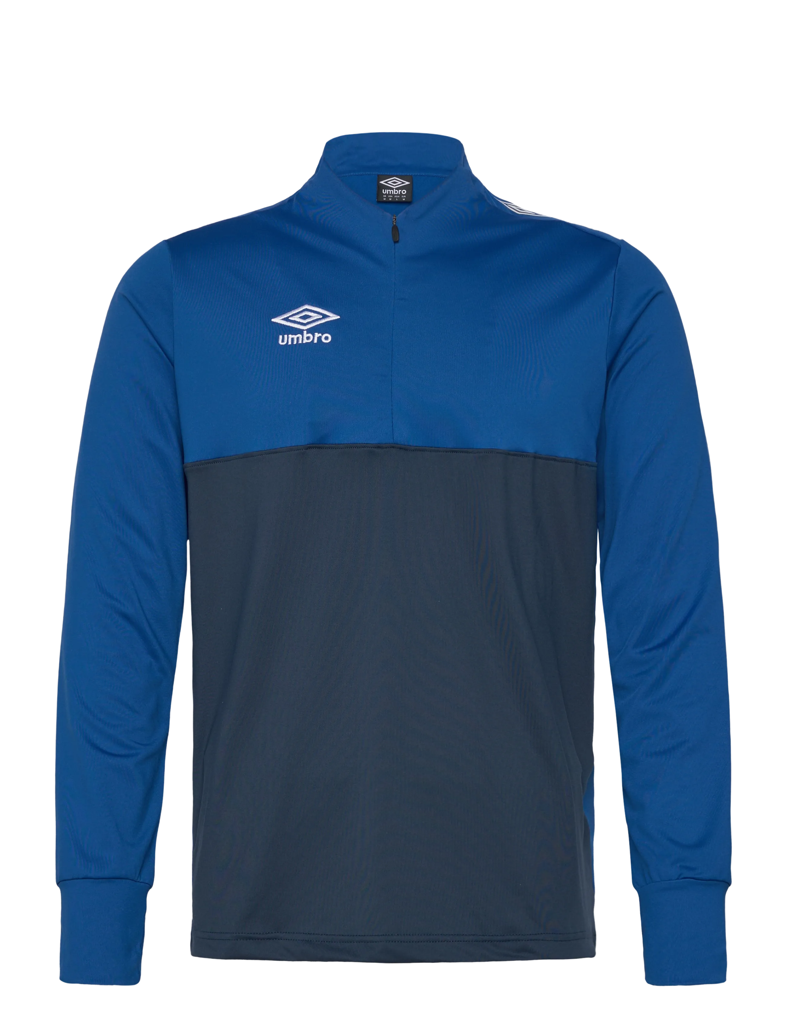 Umbro UX Pro Half Zip - Tøj - BLÅ/VIT / blue