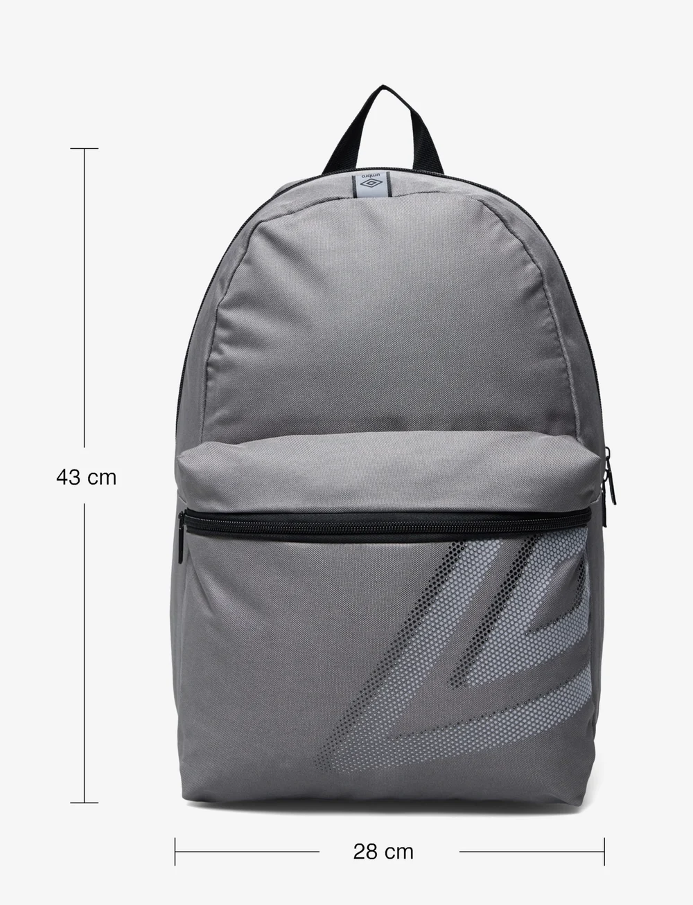 Umbro - Training Front Pkt Backpack - sporttaschen - grey - 4