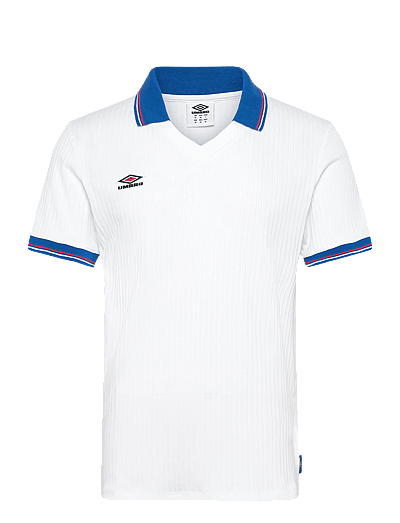 Umbro Rib Tennis Tee - Polos - WHITE / white