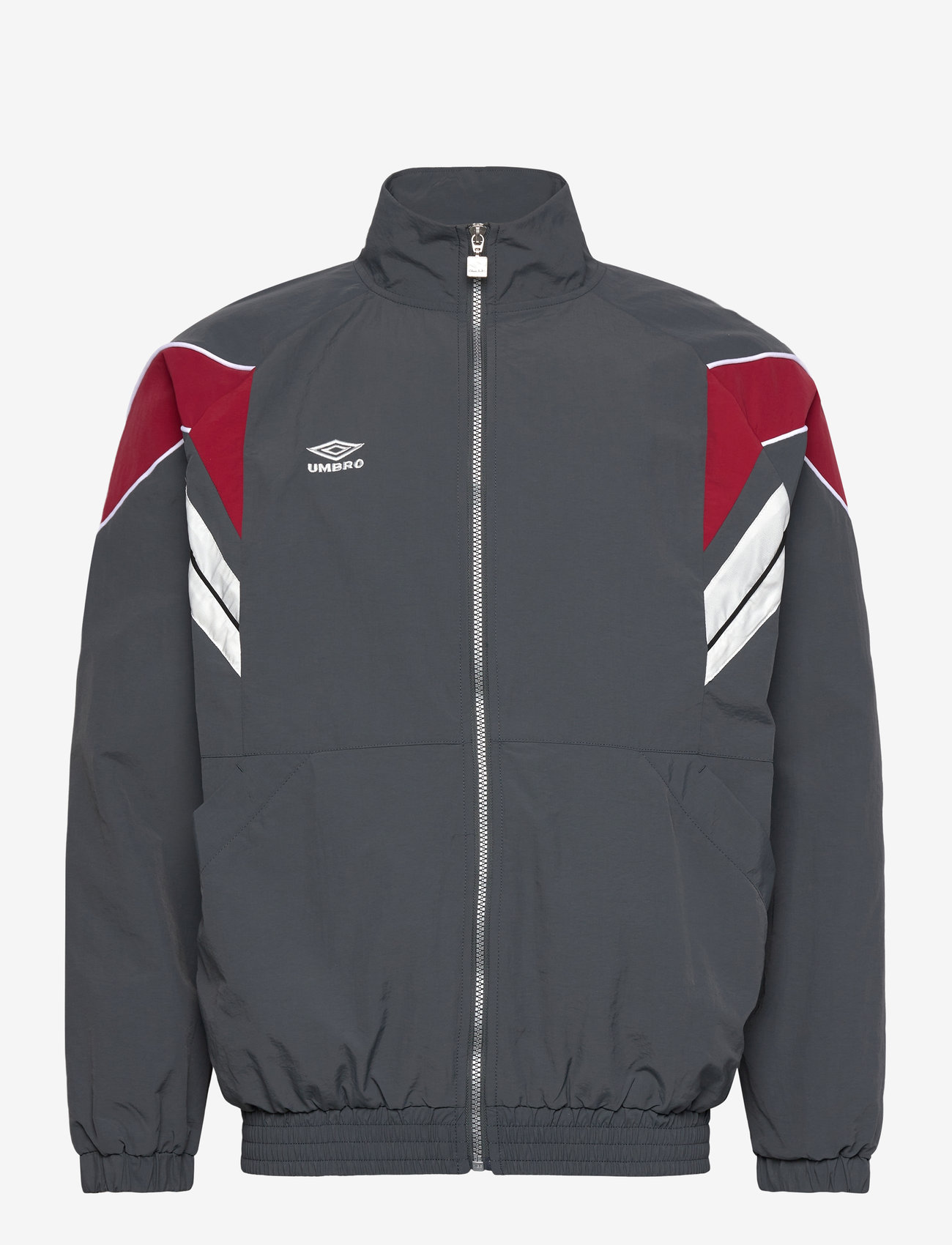 Umbro - Relaxed Track Jacket - sportsjakker - grey - 0