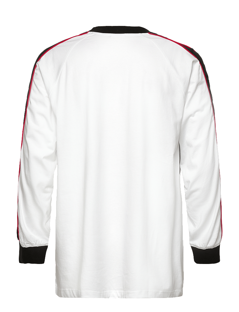 Umbro - Panelled LS Tee - oberteile & t-shirts - white - 1