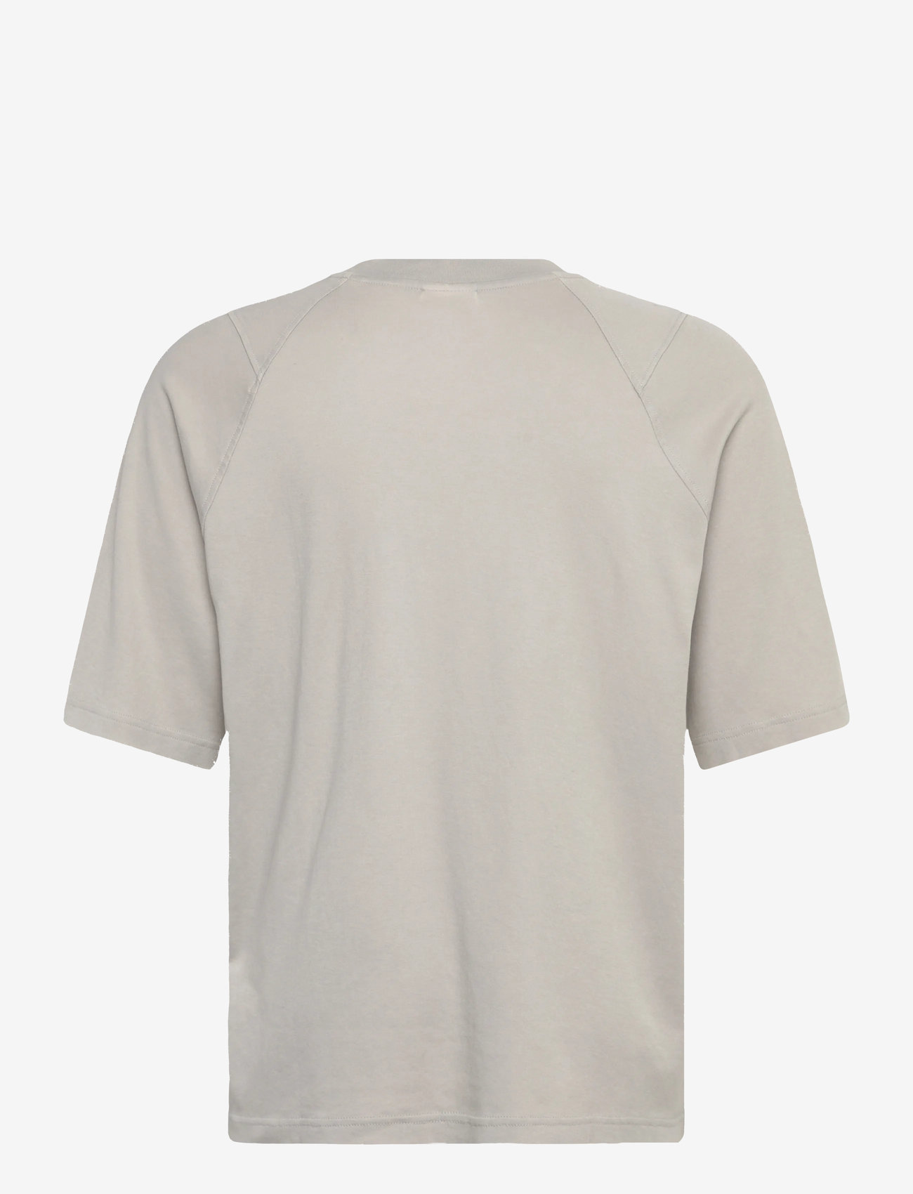 Umbro - Washed High Neck Boxy Tee - t-shirts - grey - 1