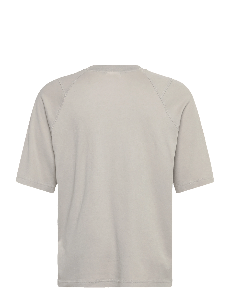 Umbro - Washed High Neck Boxy Tee - alussärgid ja t-särgid - grey - 1