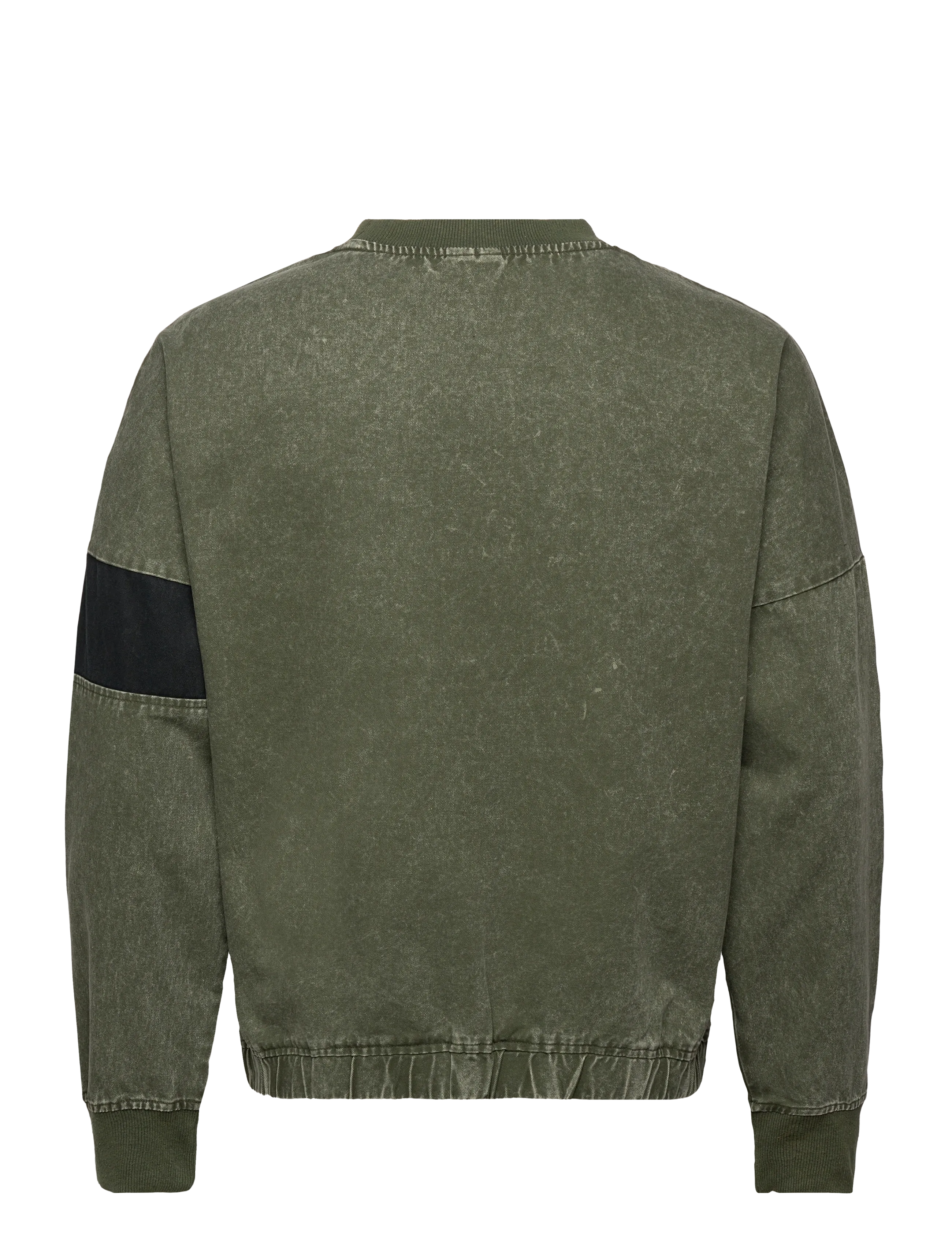 Umbro - Washed Diamond Drill Sweat - oberteile - green - 1