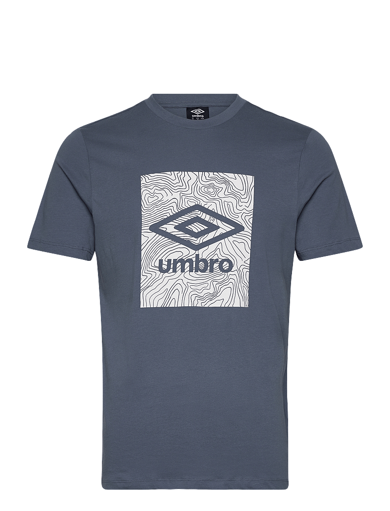 Umbro - Geo Graphic Tee - t-shirts - blue - 0