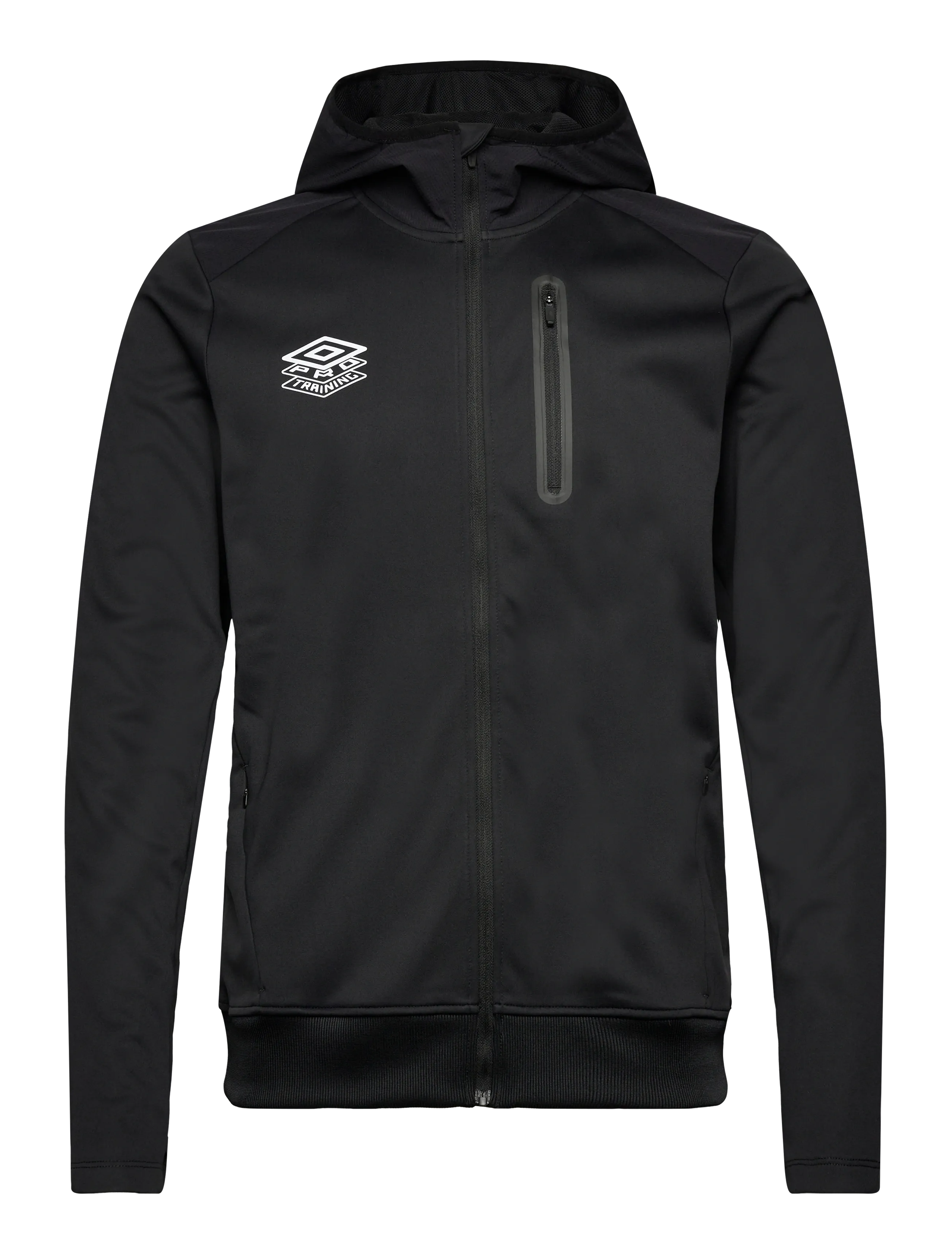 Umbro Pro Training Full Zip Hoodie, M, Black, Sport Sweatshirts & Hoodies > Sport Hoodies, Herre
