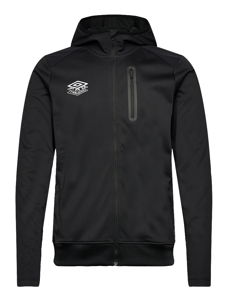 Umbro - Pro Training Full Zip Hoodie - huvtröjor - black - 0