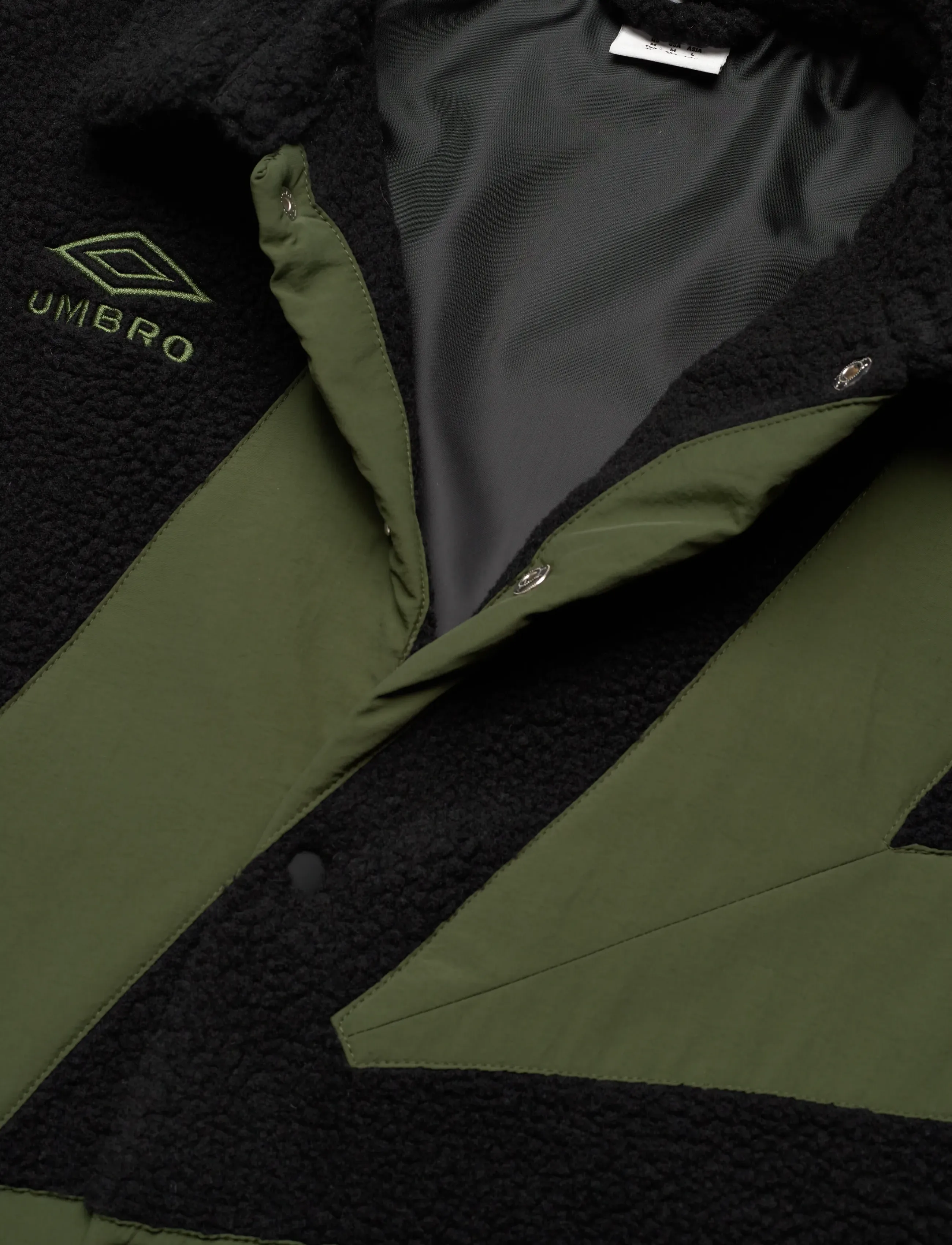 Umbro - Fleece Coach Jacket - sport - black - 2