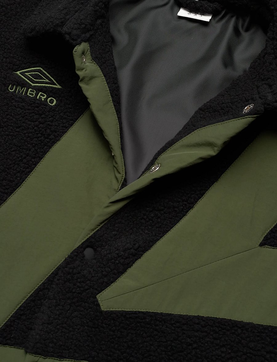 Umbro - Fleece Coach Jacket - fleece & midlayer - black - 2