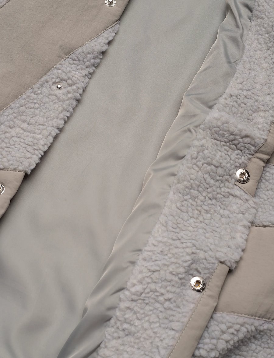 Umbro - Fleece Coach Jacket - fleece & midlayer - grey - 4