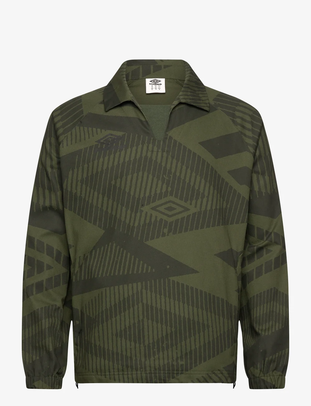 Umbro - Printed Drill Top - overdele - green - 0