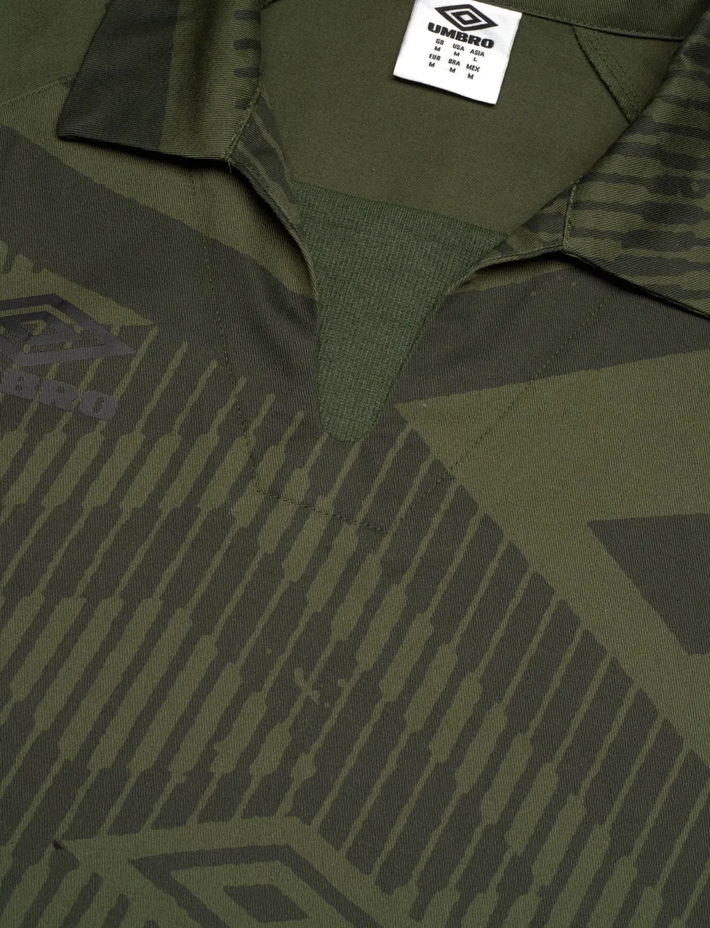 Umbro - Printed Drill Top - overdele - green - 2