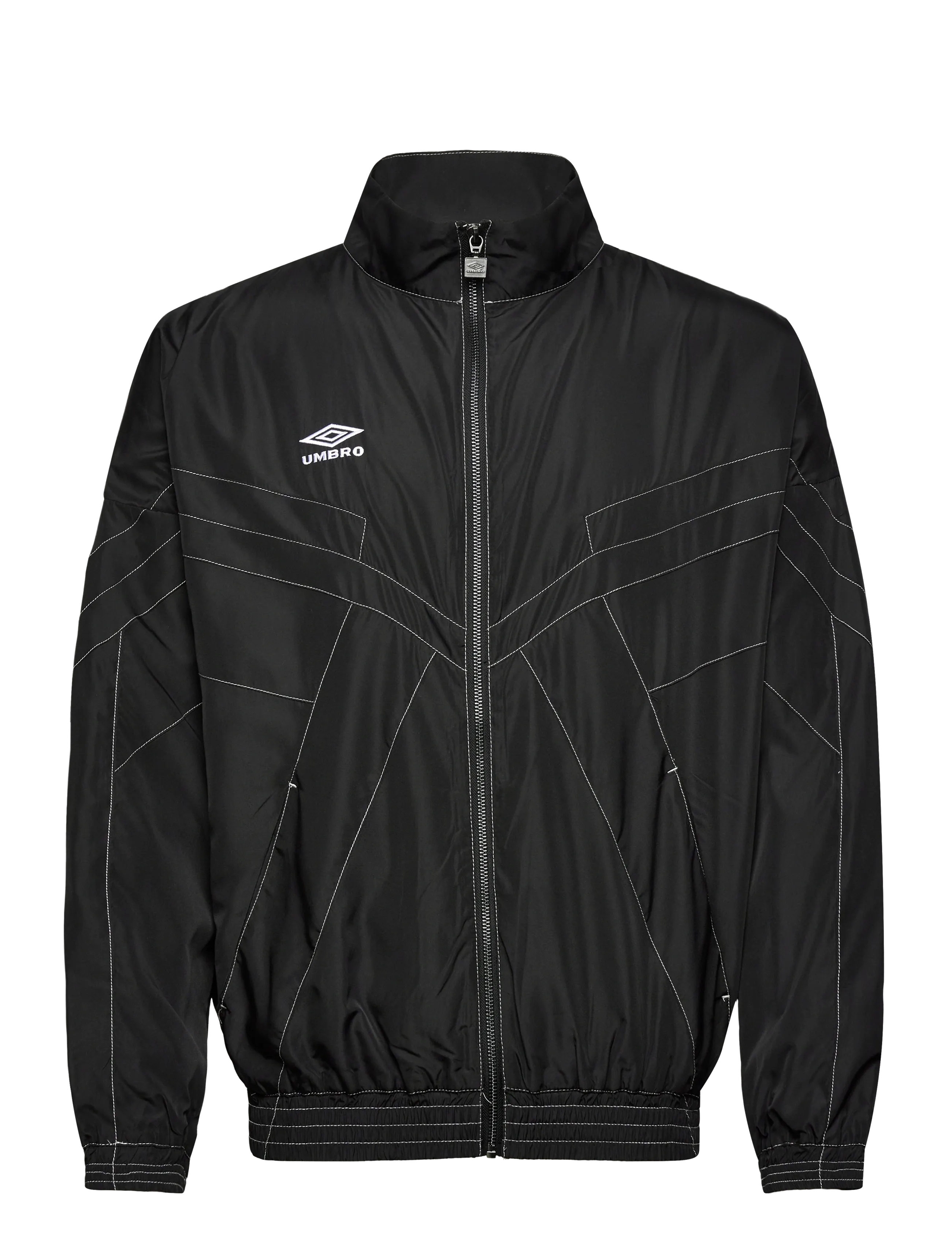 Umbro Relaxed Track Jacket, L, Black, Sport Jackets > Sport Training Jackets, Herre