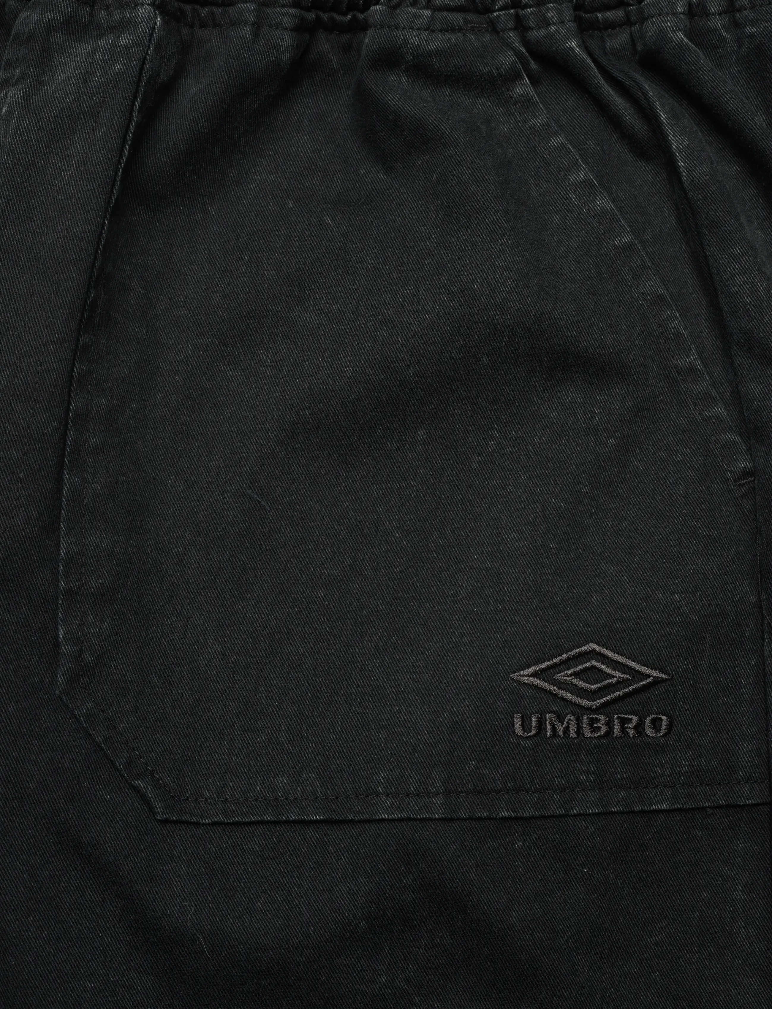 Umbro - Washed Drill Pant - joggingbukser - black - 2