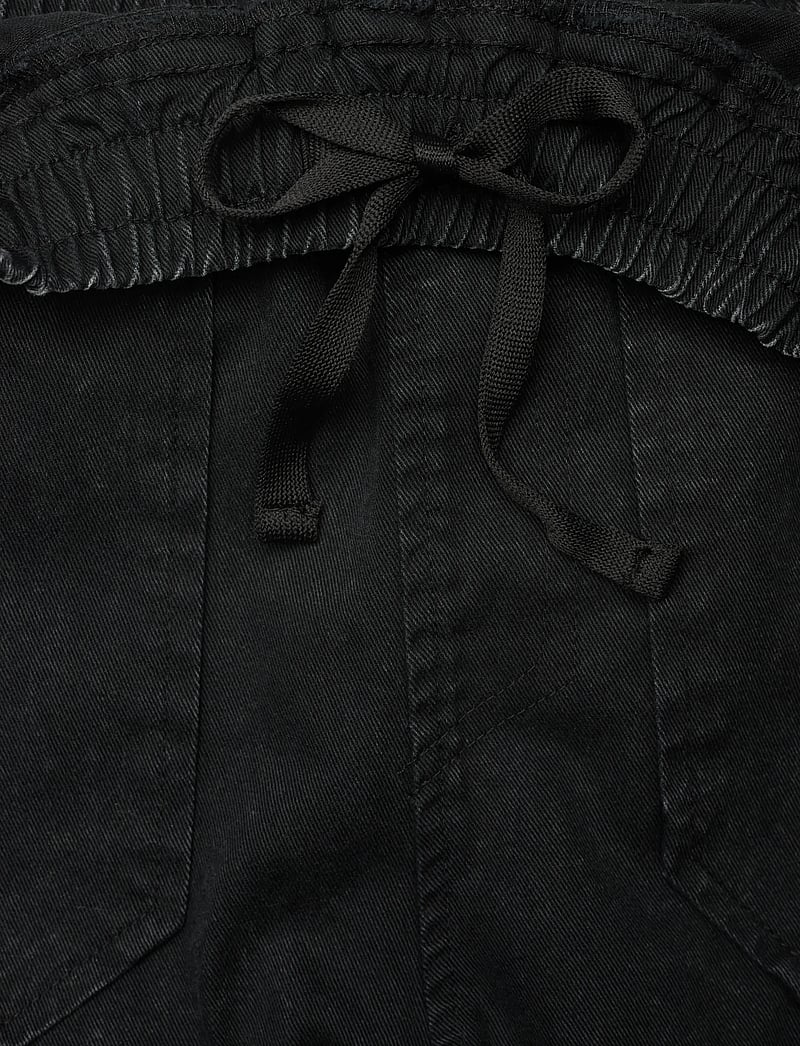 Umbro - Washed Drill Pant - casual byxor - black - 3