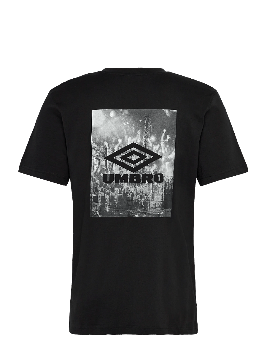 Umbro - Industry Graphic Tee - t-shirts - black - 1