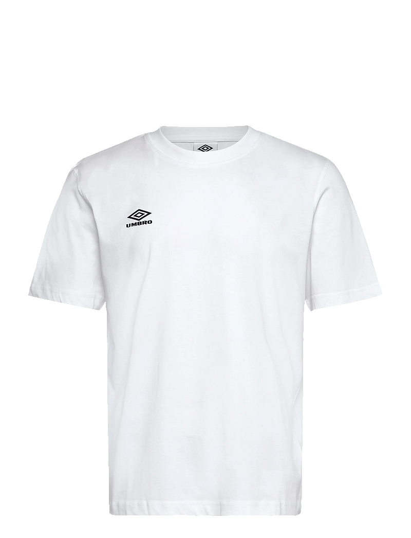 Umbro - Industry Graphic Tee - oberteile & t-shirts - white - 0