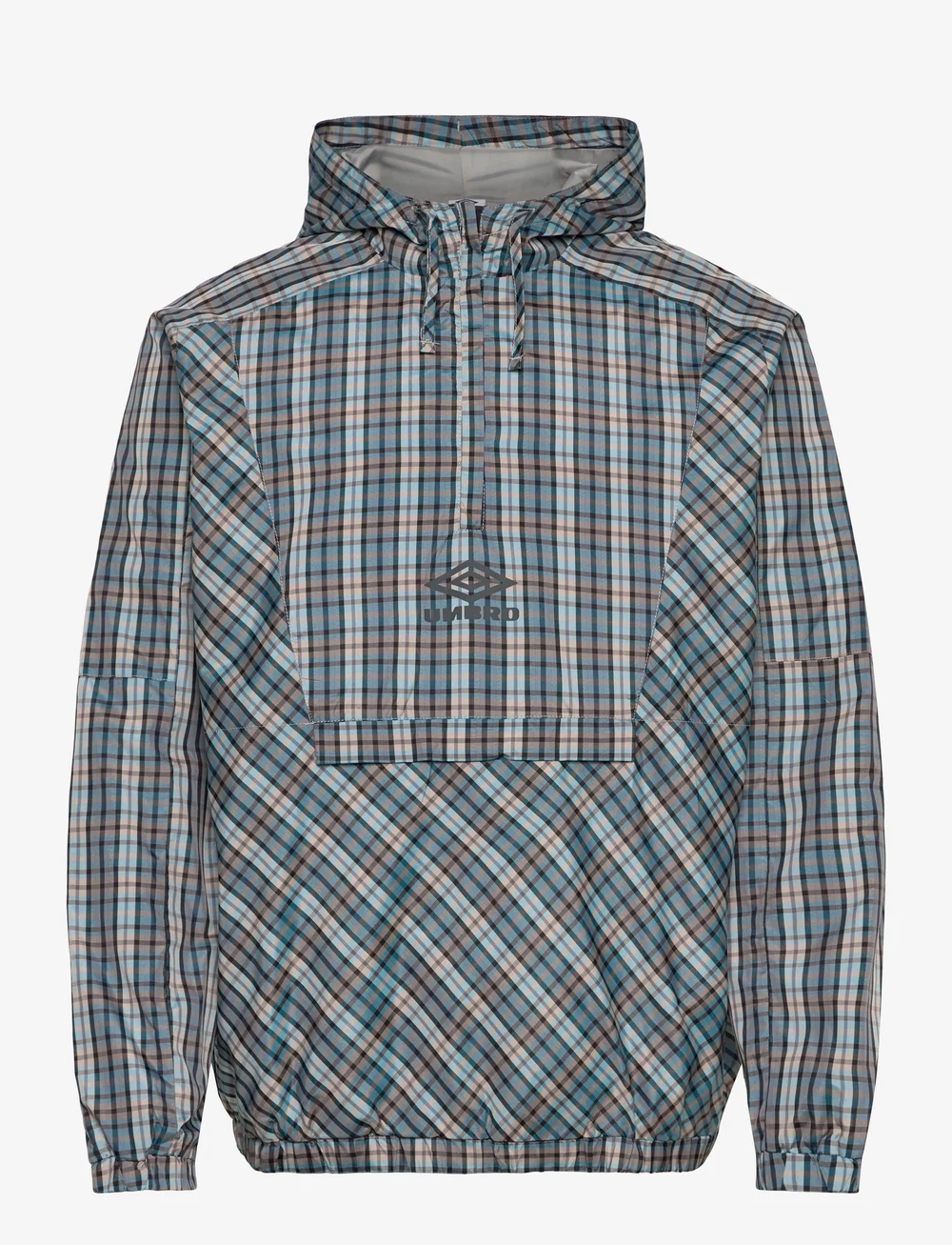 Umbro - Checked Cagoule - anoraks - grey - 0