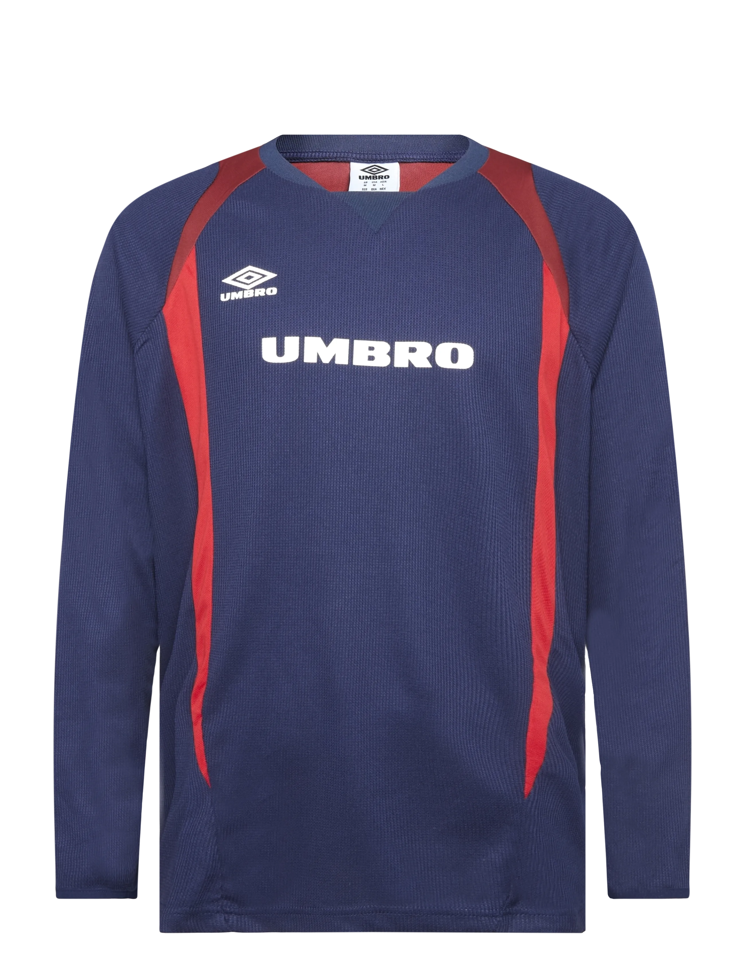 Umbro Panelled LS Jersey - Alla produkter - MARIN / navy