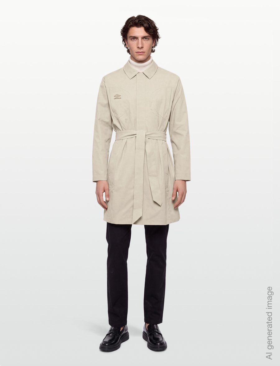 Umbro - Trench Coat - vabaaja jakid - beige - 0