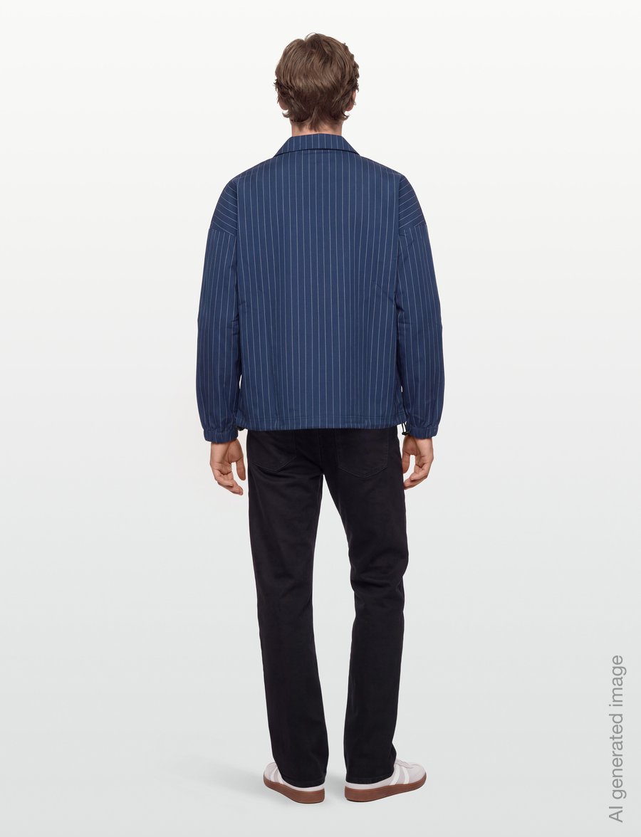 Umbro - Pinstripe Drill Top - fotbollströjor - blue - 4