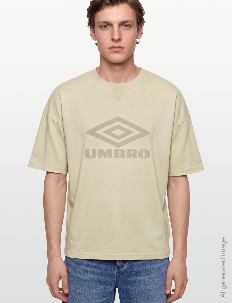 Umbro - Washed Boxy Tee - t-shirts - grey - 3