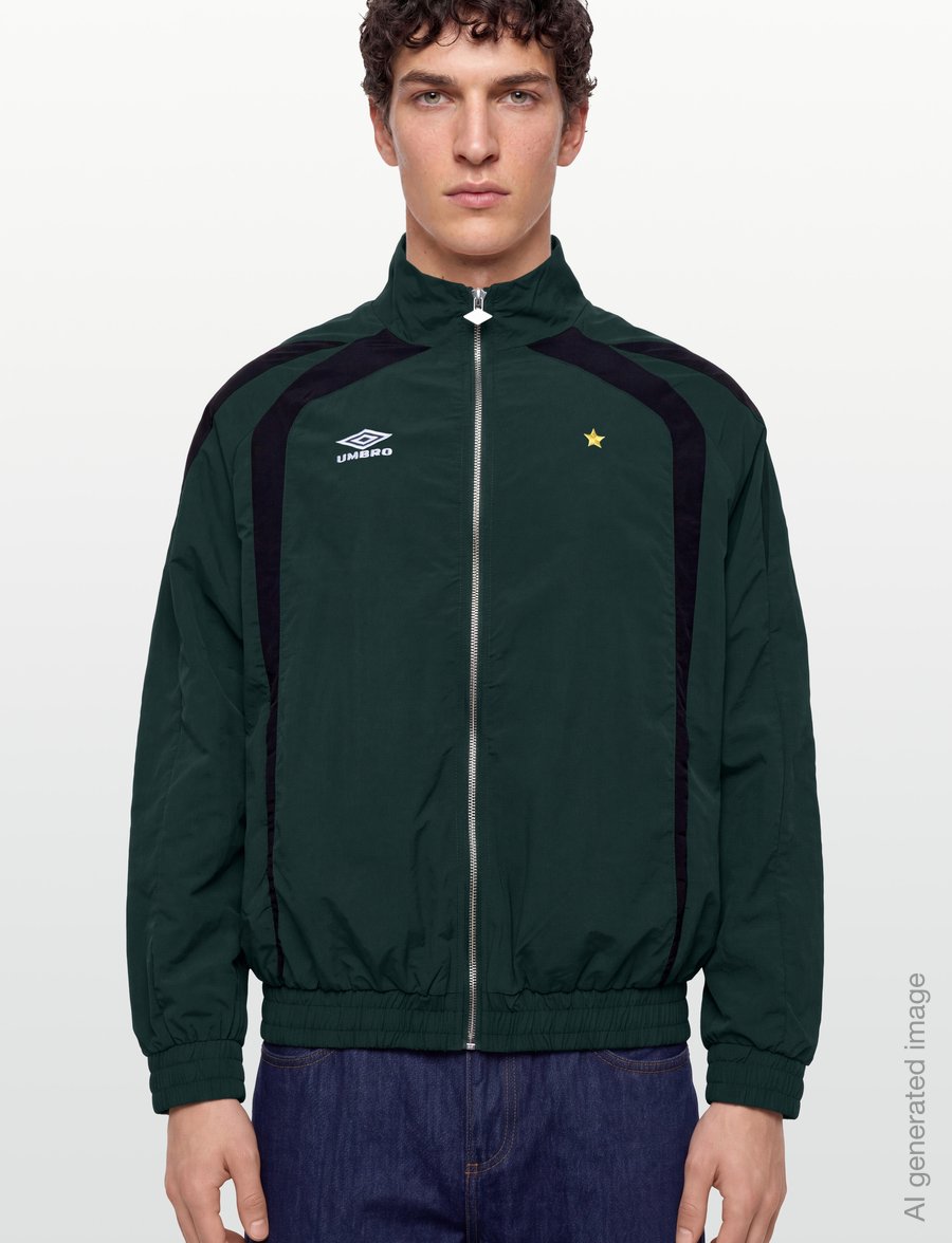 Umbro - Relaxed Track Jacket - spordijakid - green - 3