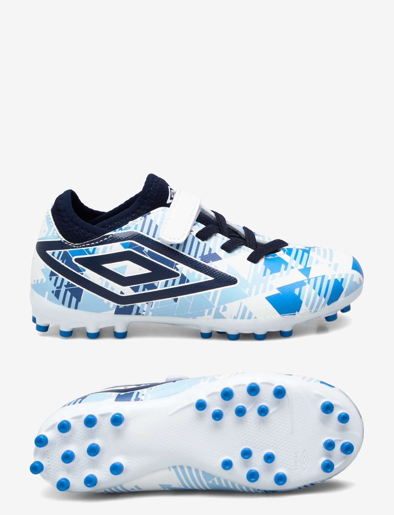 Umbro - Formation III AG Velcro Jr - fodboldstøvler - white - 0