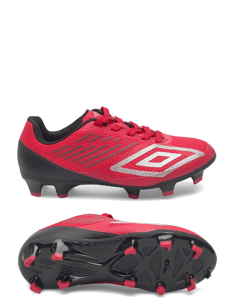 Umbro - Velocita Decima Team FG Jr - futbola apavi - red - 0