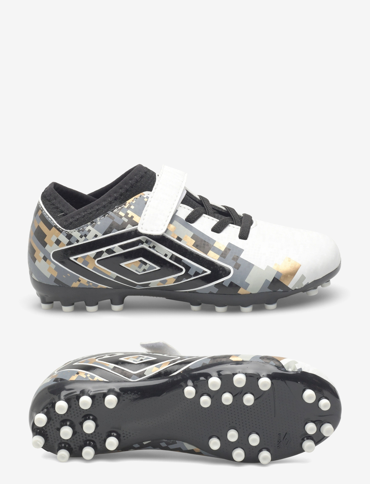 Umbro - Formation IV AG Velcro Jr - fotbollsskor - white - 0