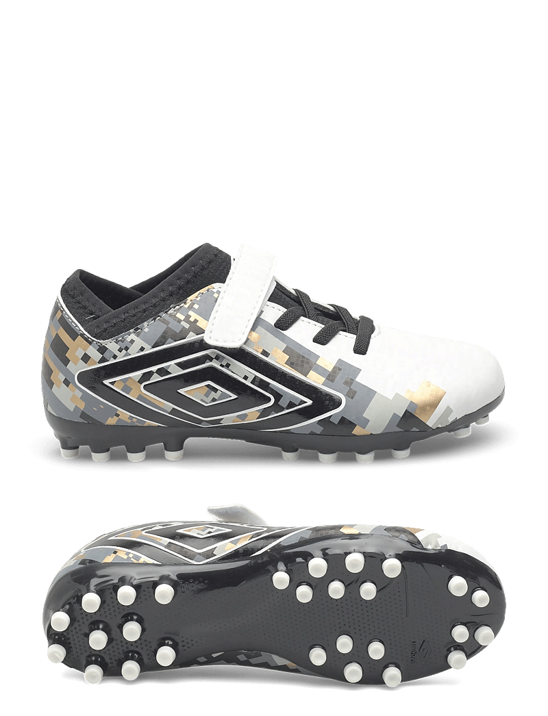 Umbro - Formation IV AG Velcro Jr - fotbollsskor - white - 0