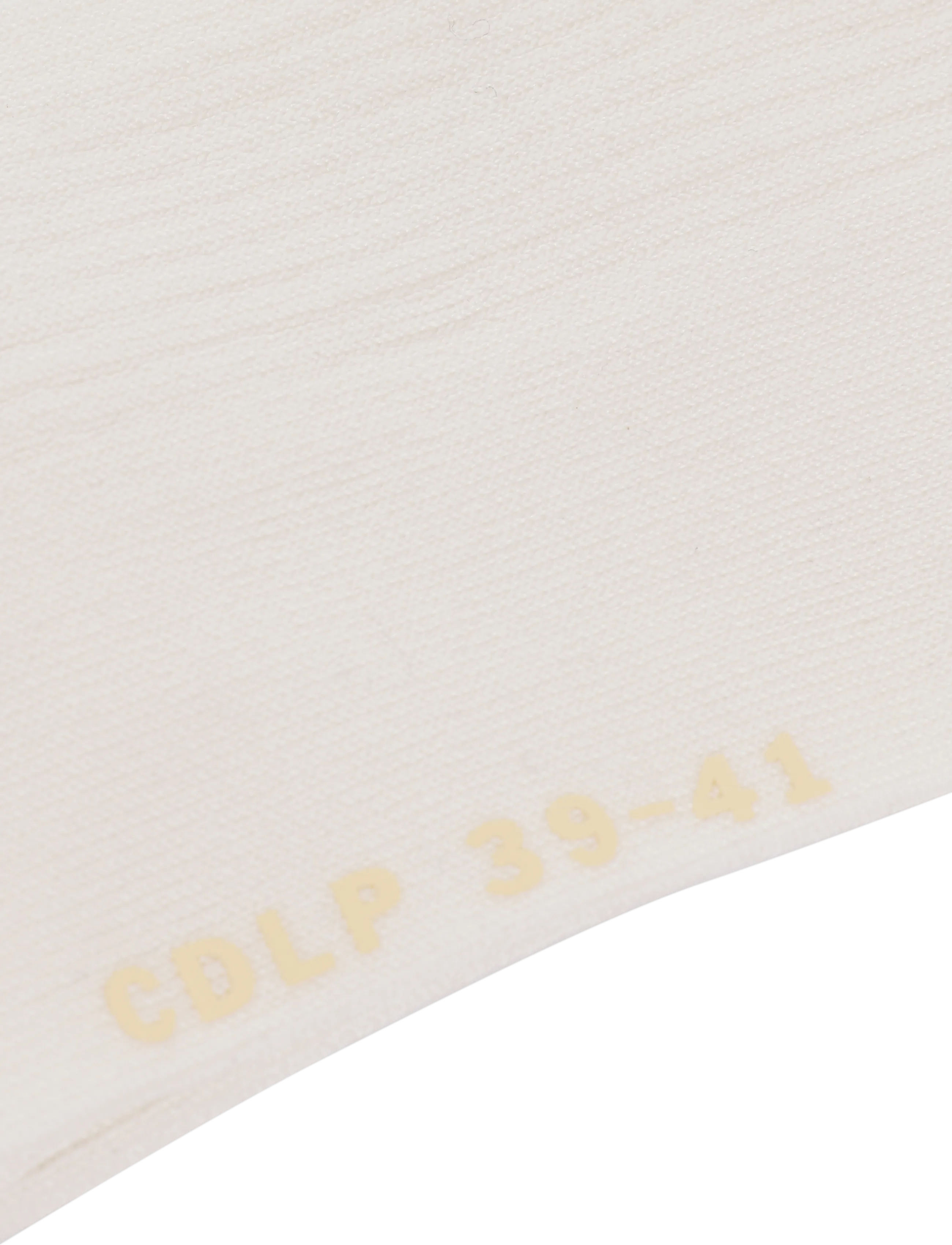 CDLP - COTTON MID LENGTH RIB SOCKS - WHITE - white - 2