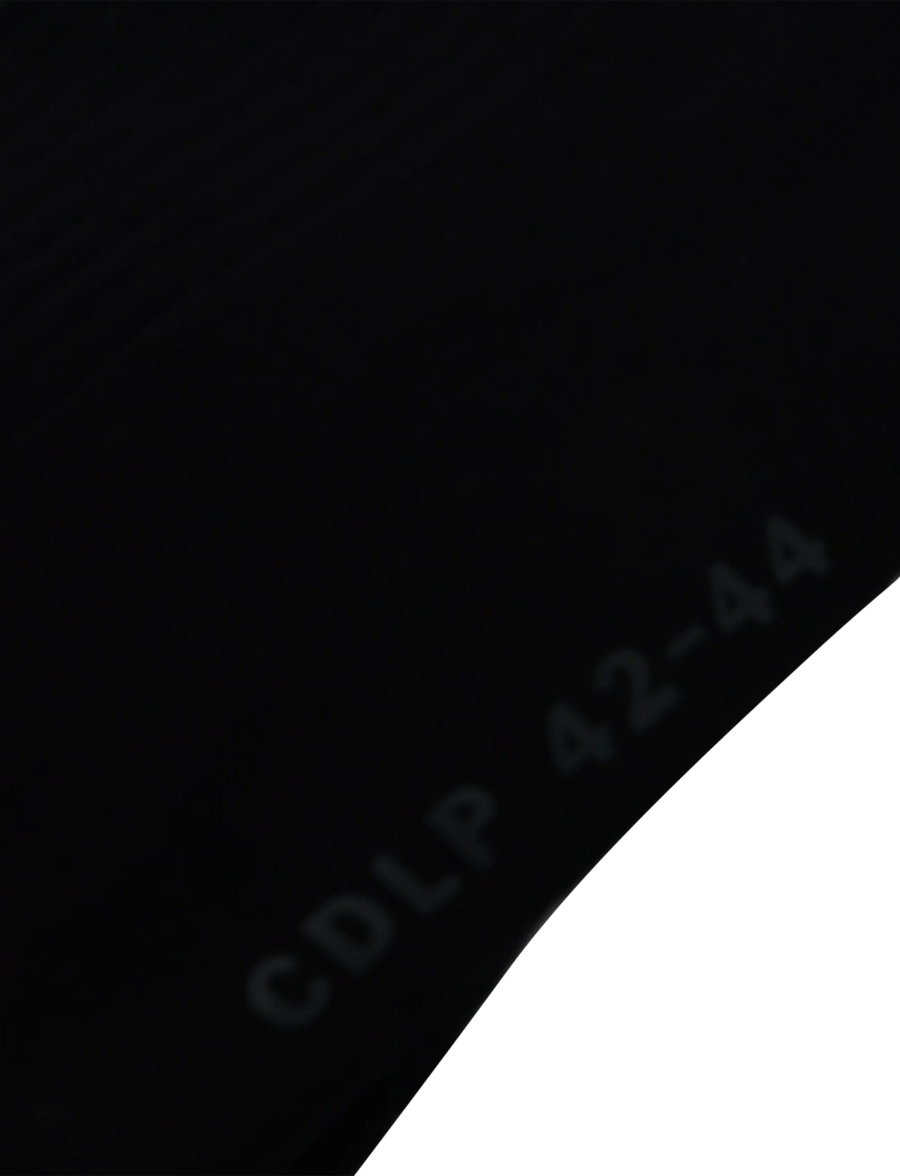 CDLP - COTTON MID LENGTH RIB SOCKS - BLACK - tennissocken - black - 2