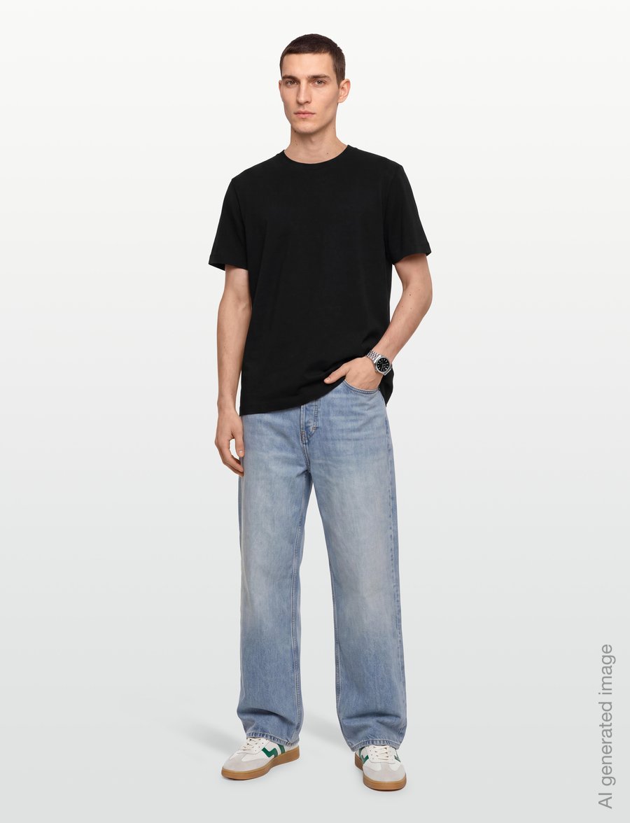 CDLP - MIDWEIGHT T-SHIRT - DARK NAVY - pyjamaoberteile - dark navy - 0