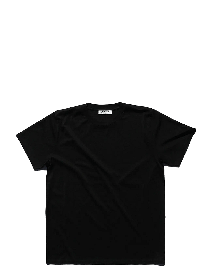 CDLP - MIDWEIGHT T-SHIRT - BLACK - black - 0