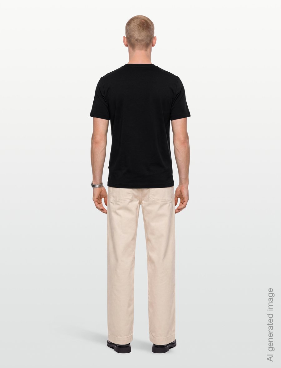 CDLP - MIDWEIGHT T-SHIRT - BLACK - pidžaamasärgid - black - 4