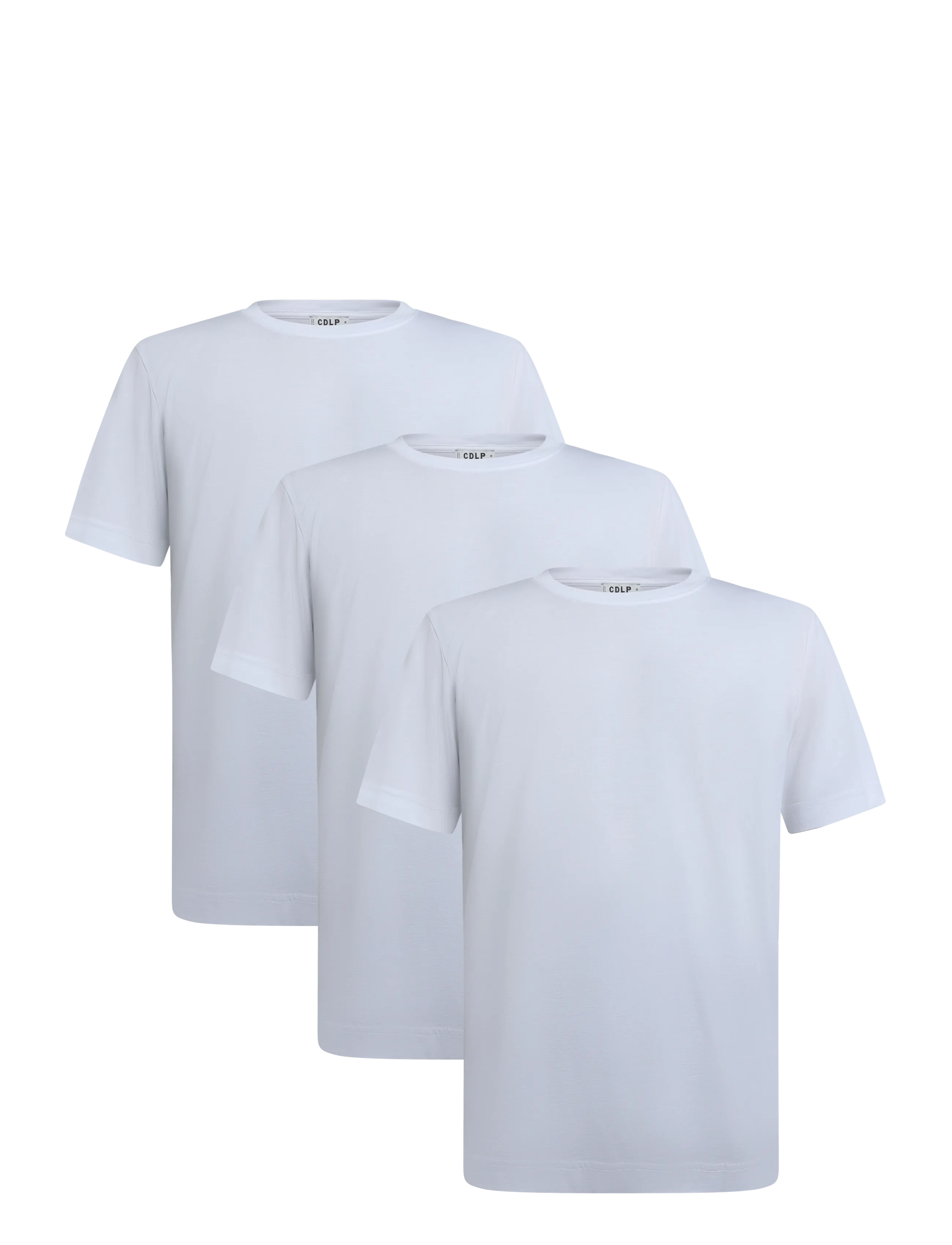 CDLP 3 X  MIDWEIGHT T-SHIRT - WHITE - Nach Stil kaufen - WHITE / white