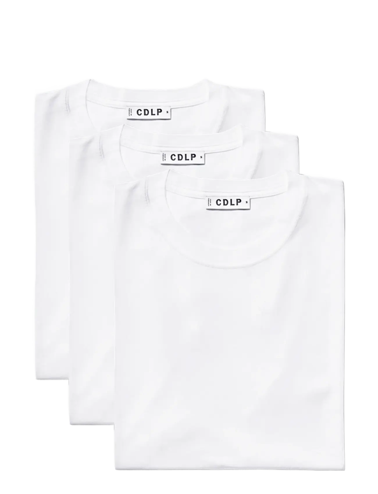 CDLP 3 X  MIDWEIGHT T-SHIRT - WHITE -  - undefined / undefined