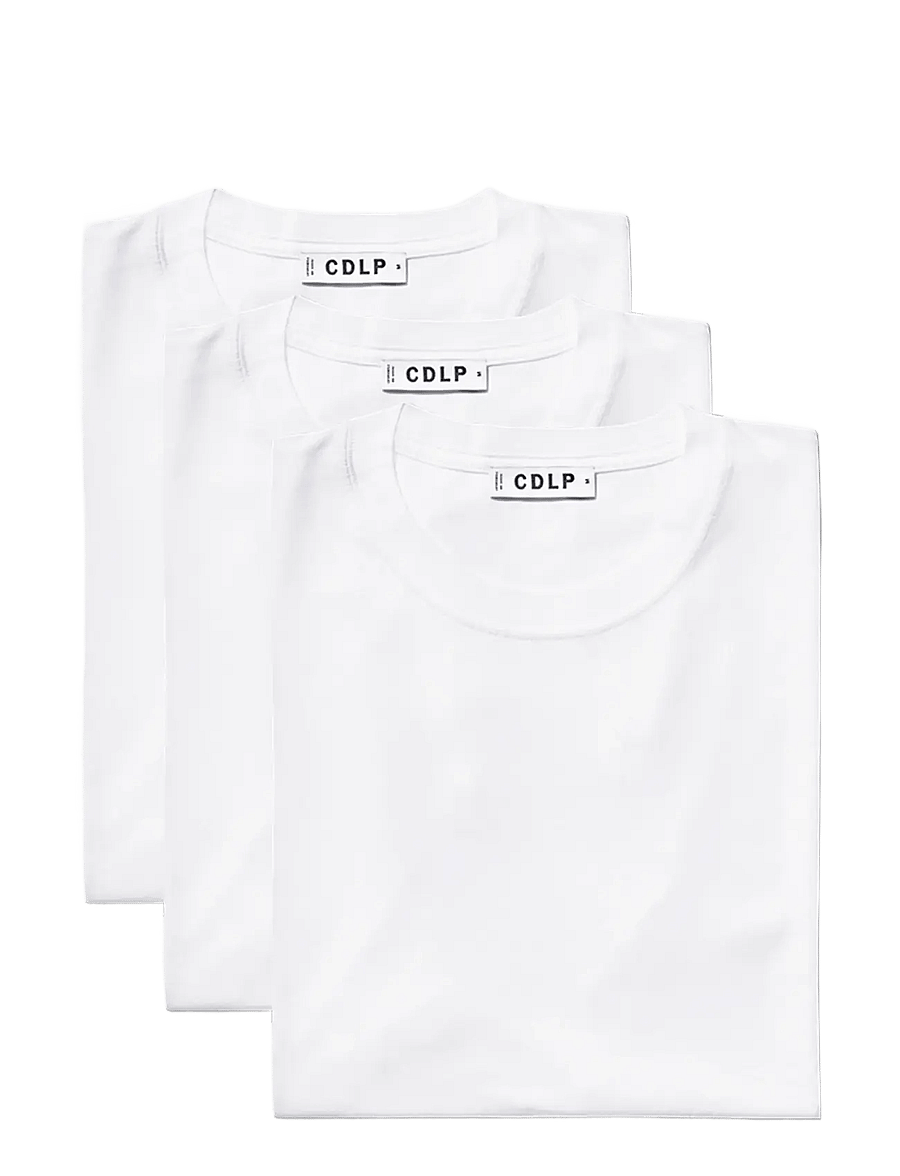 CDLP - 3 X MIDWEIGHT T-SHIRT - WHITE - white - 0