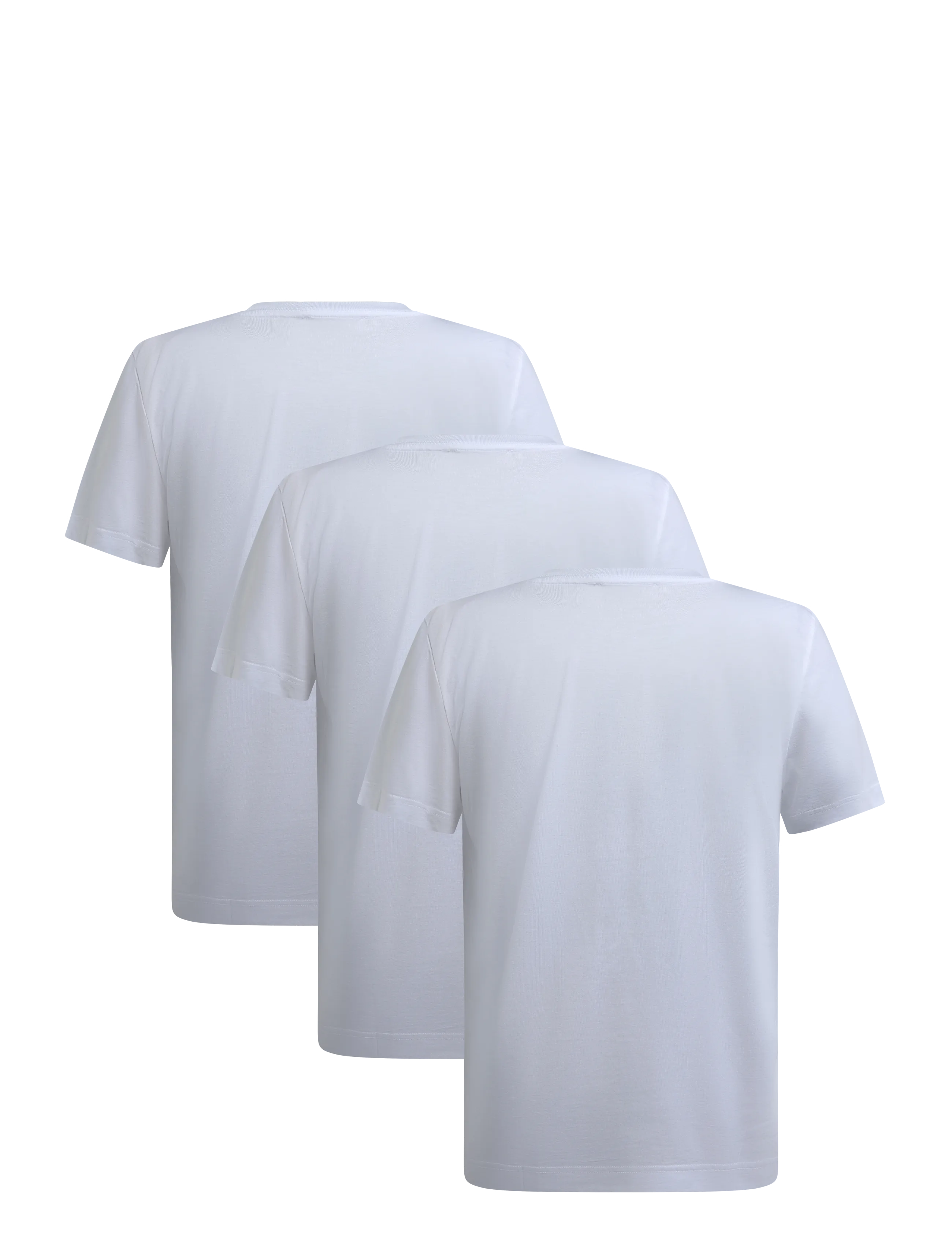 CDLP - 3 X  MIDWEIGHT T-SHIRT - WHITE - pyjamaoberteile - white - 1