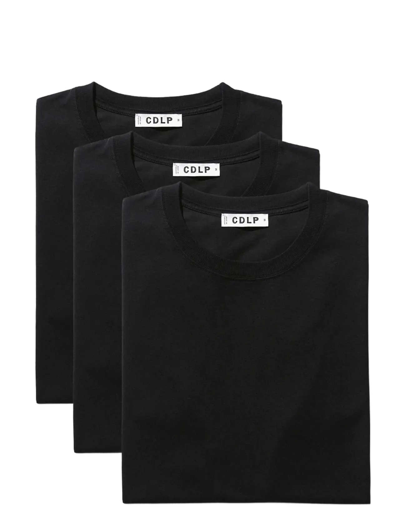 CDLP 3 X  MIDWEIGHT T-SHIRT - BLACK - Inspiration - BLACK / black