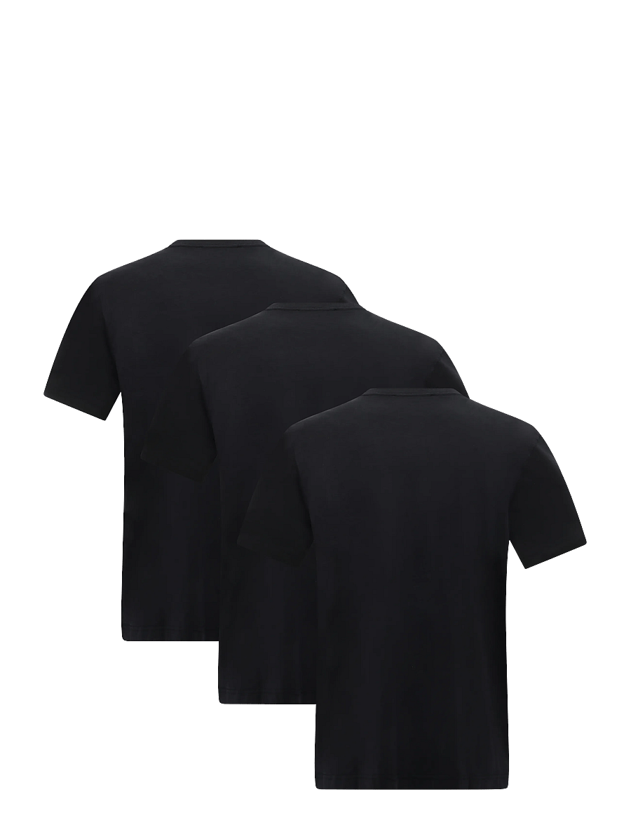 CDLP - 3 X MIDWEIGHT T-SHIRT - BLACK - nattrøjer - black - 1