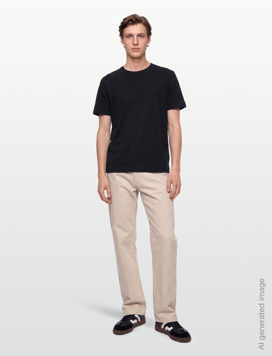 CDLP - 3 X MIDWEIGHT T-SHIRT - BLACK - pidžaamasärgid - black - 0
