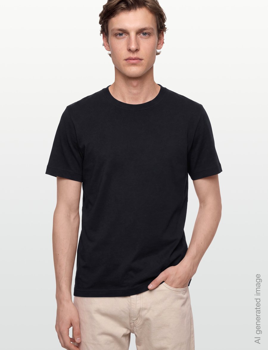 CDLP - 3 X MIDWEIGHT T-SHIRT - BLACK - pidžaamasärgid - black - 3