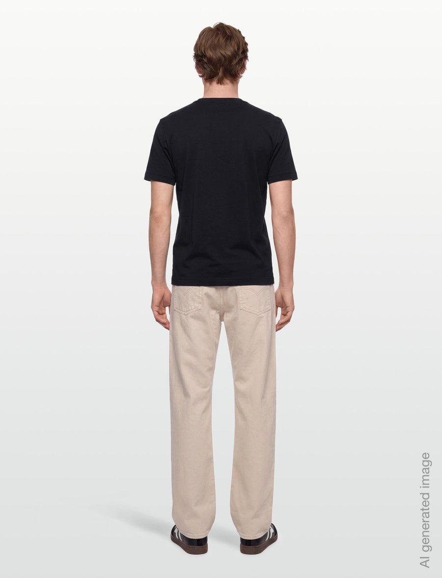 CDLP - 3 X MIDWEIGHT T-SHIRT - BLACK - pidžaamasärgid - black - 4